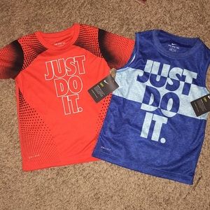 NWT Nike Dri-Fit Boys shirts!